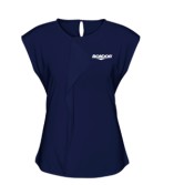 Ladies Mia Pleat Knit Top- 