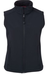 Ladies layer Soft Shell Vest - Navy 